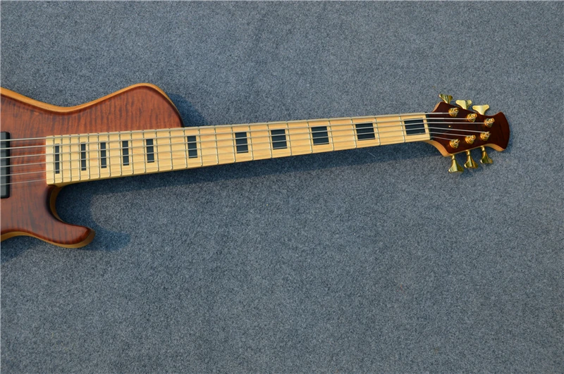 Custom Shop бас-гитара Китай 6 струнный бас-Гриф для гитары от китайского завода