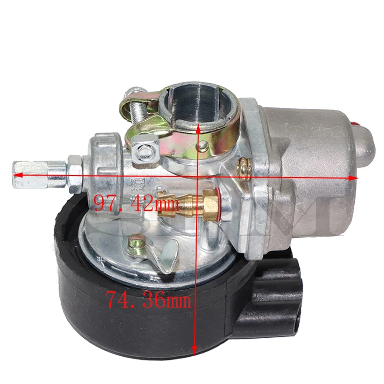 Карбюратор 49CC 60CC 66CC 80CC 2 тактный двигатель бензиновый велосипед модифицированный