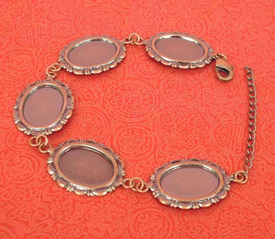 Рисунок 2 - пустые браслеты, Овальные, 13x18