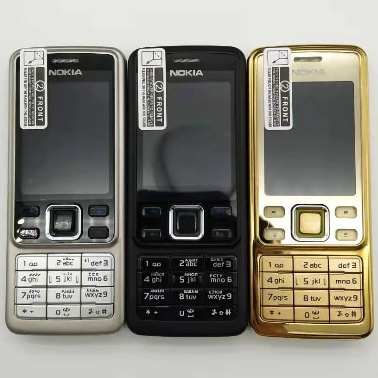Nokia 6300 Восстановленный Оригинальный разблокированный 5MP GSM Поддержка русской и