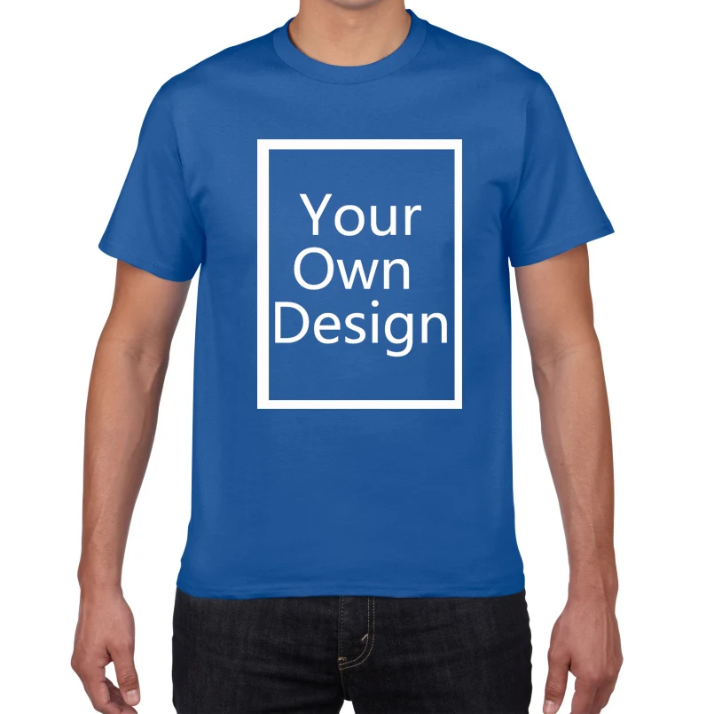 Футболка вашего собственного дизайна Мужская брендовая футболка с