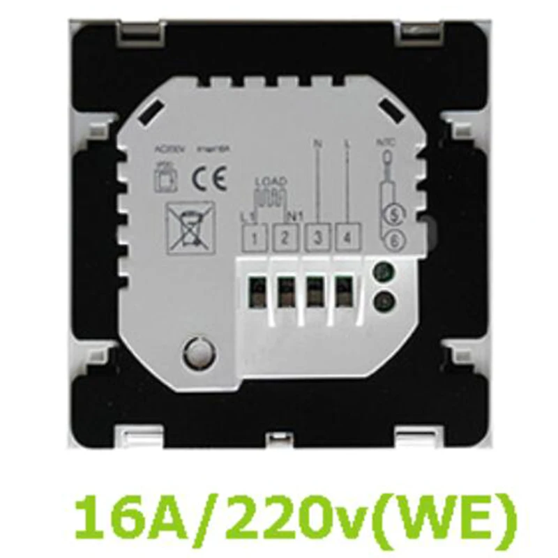 

Smart WIFI Floor Thermostat for Electric Heating elements Smart Home TDS23WIFIEP Indoor Thermostat