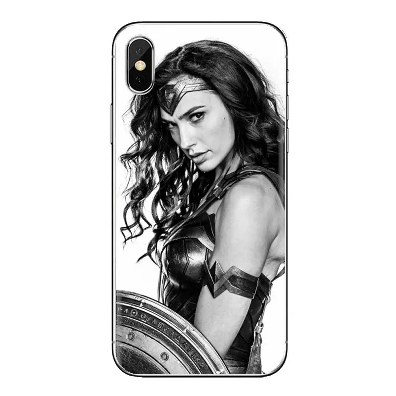 For Samsung Galaxy S3 S4 S5 Mini S6 S7 Edge S8 S9 S10 Plus Note 3 4 5 8 9 Soft Transparent Shell Covers DC comic TV wonder woman |