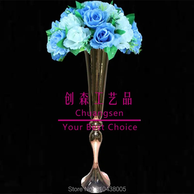 Настольная ваза для цветов орнамент в виде цветочных арок вечерние украшения