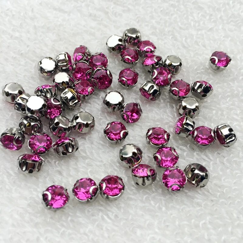 3D Стразы с защитой от царапин Серебряное дно без стекла плоской задней частью для