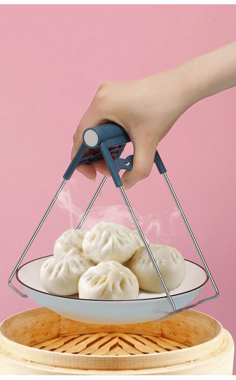 

Kitchen Take the bowl clip anti-scalding clip clip kitchen artifact bowl clip plate clip steamer clip taker non-slip home clip