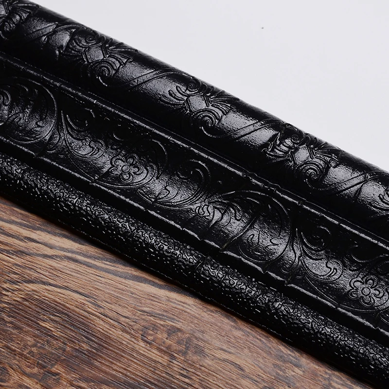 Черные/серые/белые самоклеящиеся наклейки на стену 230 см ПВХ линию талии 3D принт