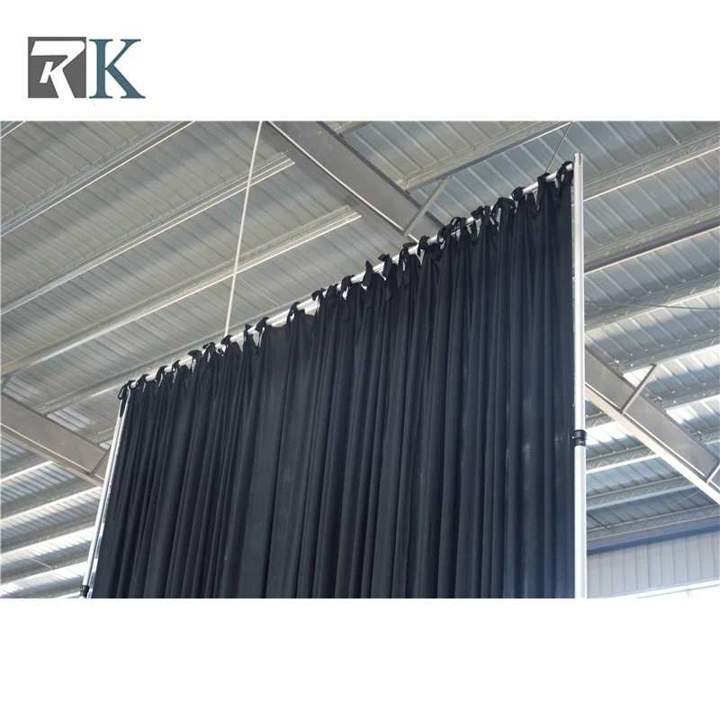 Алюминий полюс трубы и драпировка для вечерние свадебное мероприятие зал декора