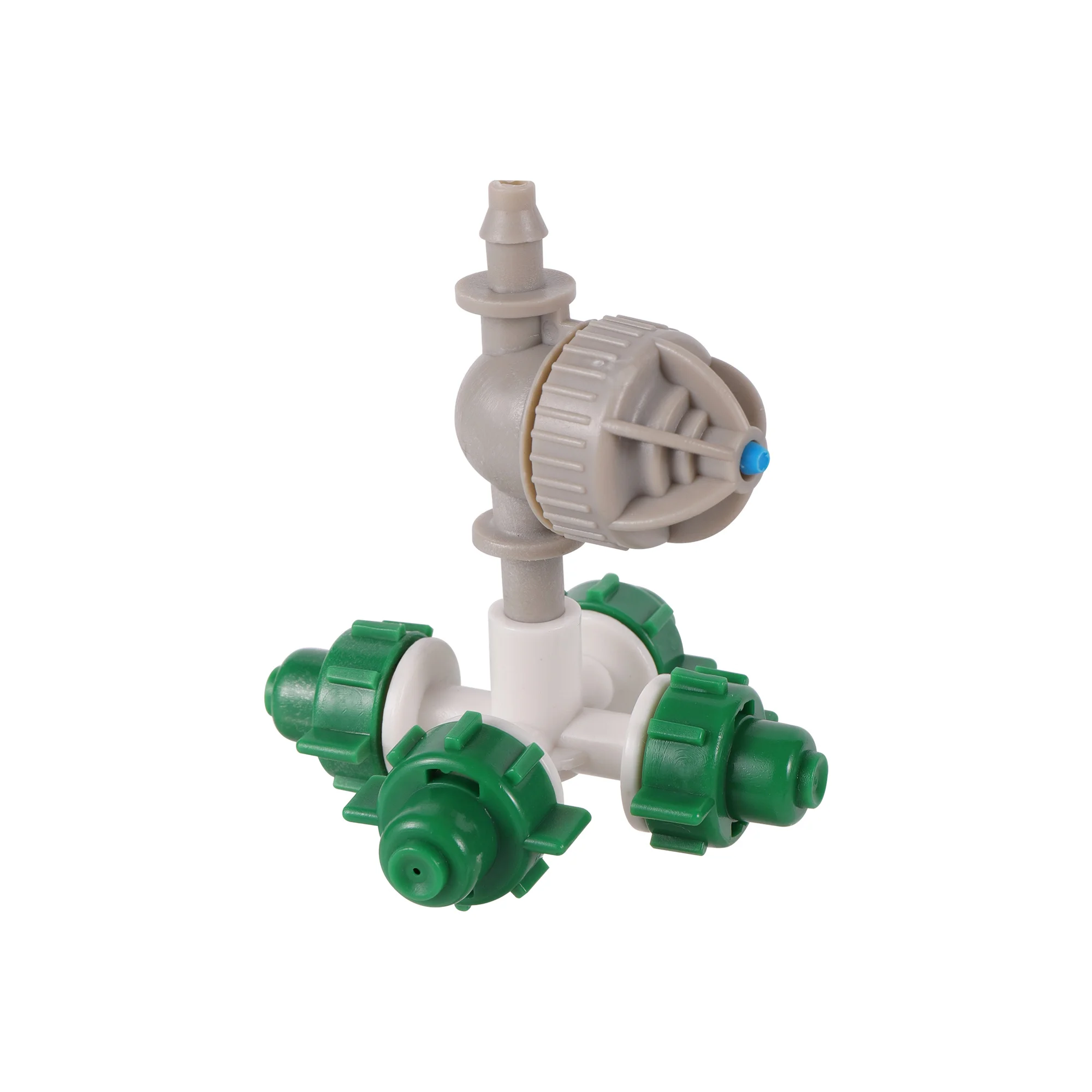 

5-Pcs 4-Way Cross Verneveling Nozzle With 6Mm To 4.5mm Barbed Wire Anti-Drip Connector Garden Irrigation 4/7mm Snake Watering