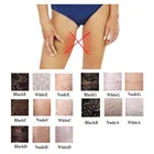 2 шт.лот противоскользящие облегающие бедра повязки для ног женские сексуальные кружевные силиконовые Нескользящие противоскользящие защитные ленты для бедра черные повязки для ног бандалетки от натирания бандалетки к