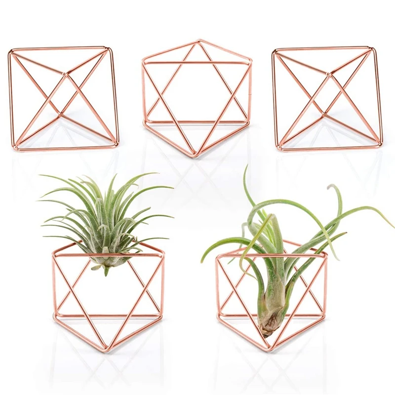 5 шт. подвесной держатель для растений мини металлический Настольный Декор