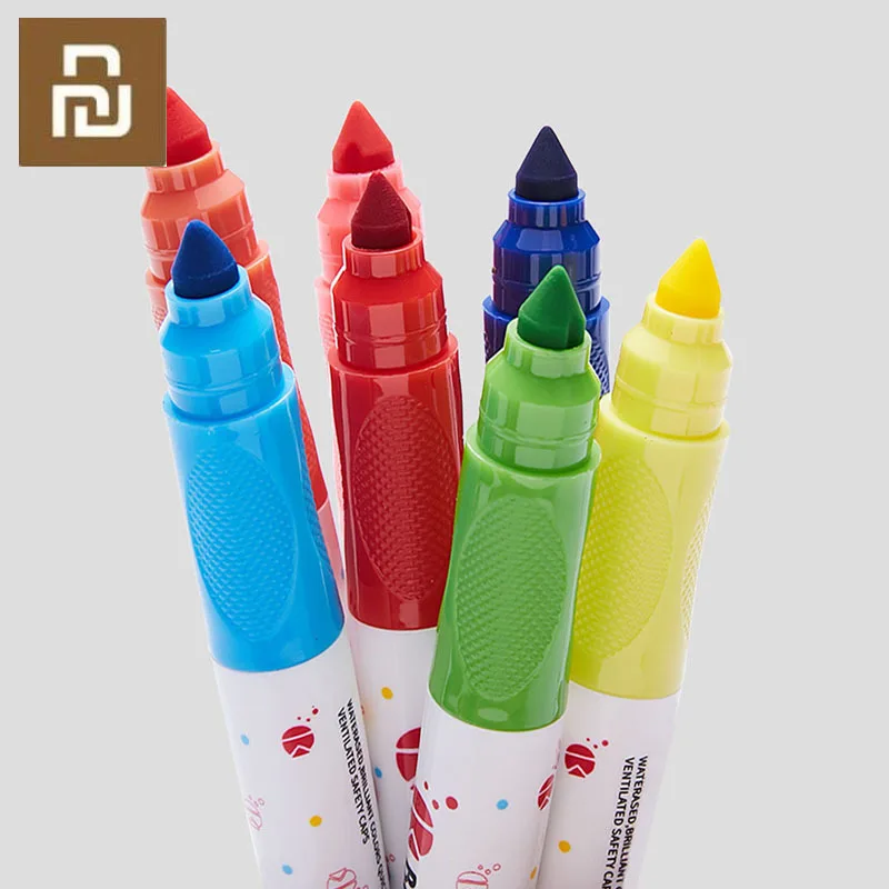 Ручка для рисования Bravokids 24 цвета моющаяся цветная яркая с рисунком акварельные