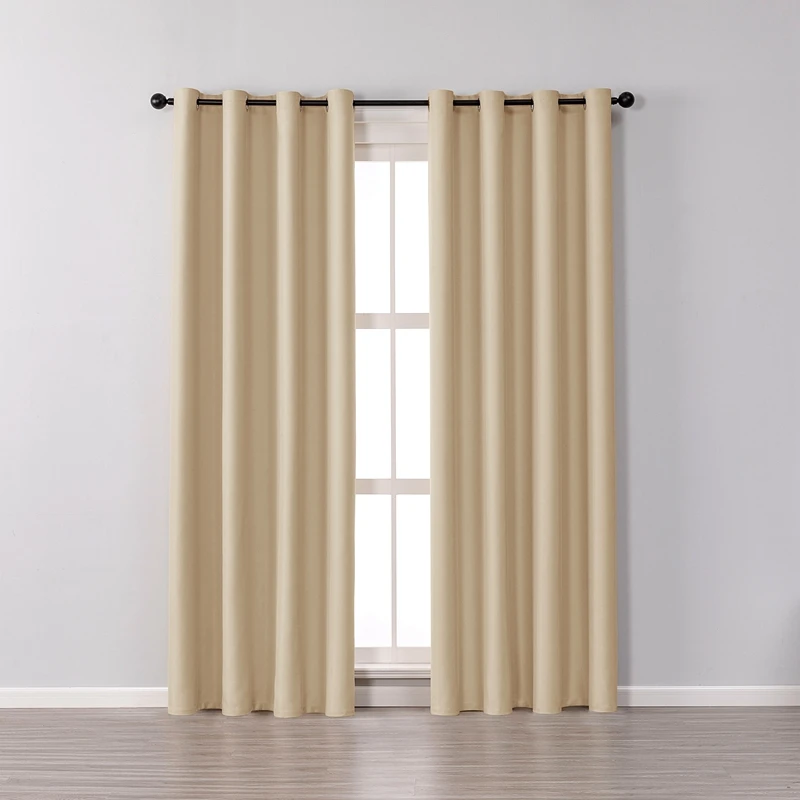 Современные затемняющие шторы для гостиной спальни обработки окна желтые