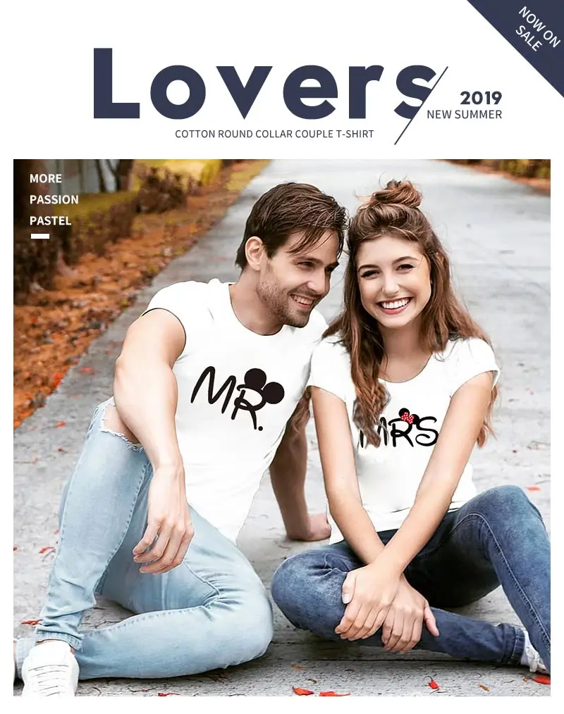 Mr mrs/парные футболки для влюбленных, одежда для жены, Одежда harajuku, одинаковая Женская одежда с надписью love camisetas verano mujer, летняя одежда
