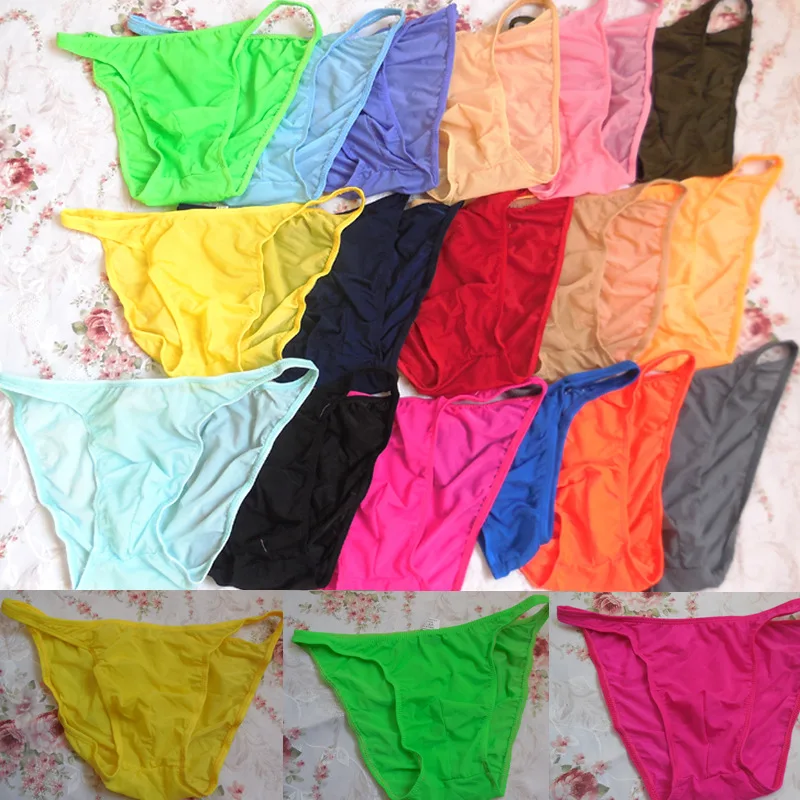 Сексуальное мужское нижнее белье брендовые трусы с отверстием для пениса