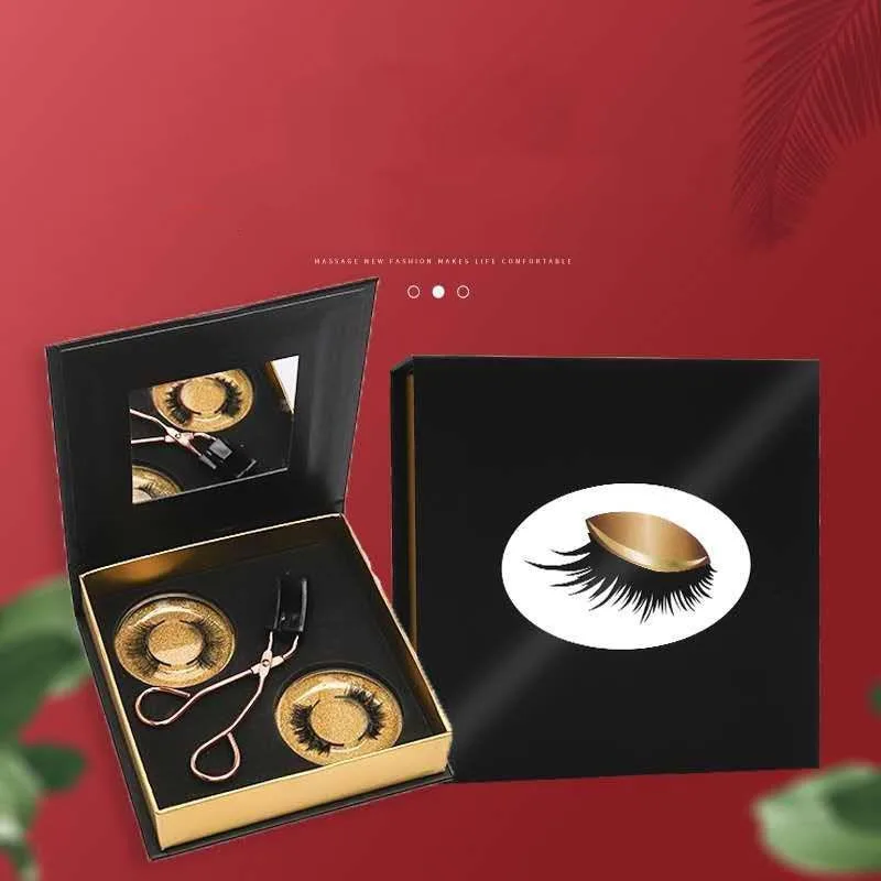 

1 Set Magnetic Eyelashes Clips Set 3D Mink Eyelash Extension No Glue Need Easy Apply Eyelashes Handmade Reusable Lashes