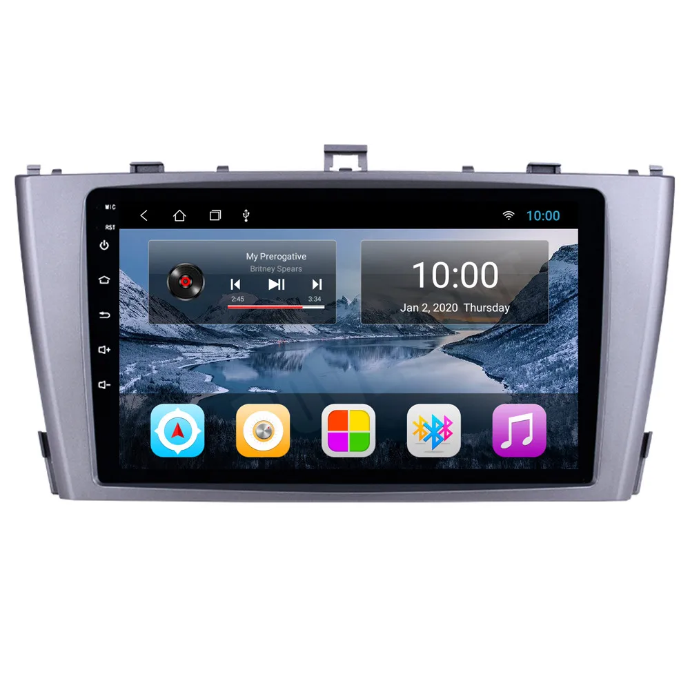 Автомагнитола для Toyota Avensis 2009 2013 Android 10 стерео GPS навигация мультимедийный плеер