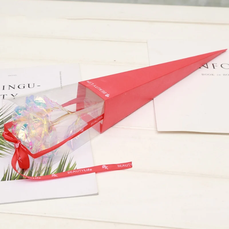 Одна роза свадебное украшение цветок подарок на день Святого Валентина для