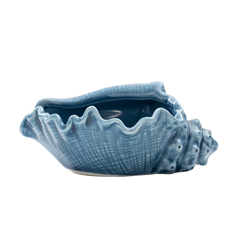 

Conch Ceramic Ashtray Home Living Room Prevent Fly Ash Creative Personalized Trend White Nordic Ashtray