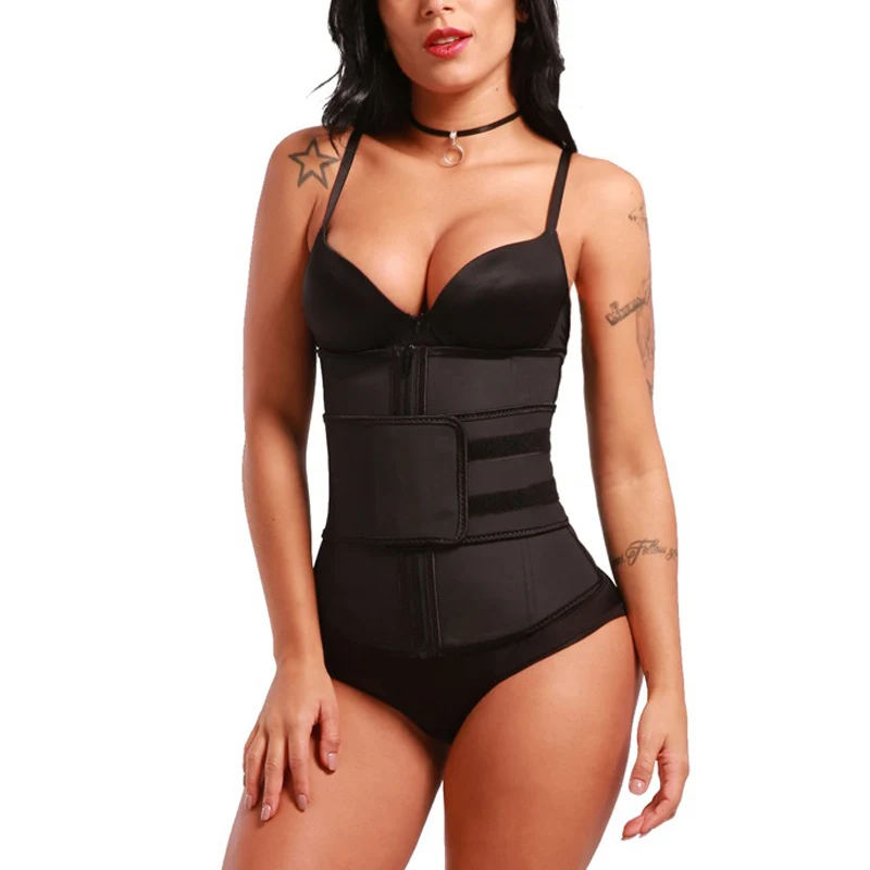 

Shaperwear Waist Trainer Neoprene Sauna Belt Women Weight Loss Body Shaper Tummy Control Strap Slimming Fitness Belt Adjustable