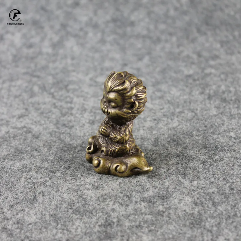 Большая Медная кукла-супергерой в античном дизайне фигурки обезьяны короля