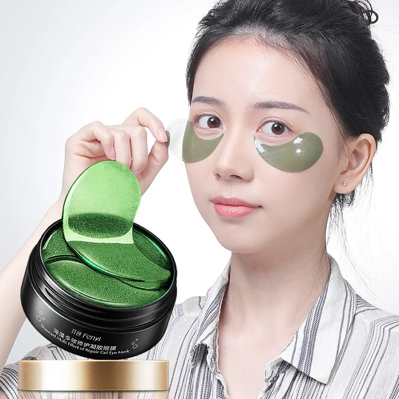 

Seaweed/Sakura/black pearl Collagen Eye Mask Moisturizing Anti-Aging Patches Dark Circles Eye Bags Remove Anti-Puffines Eye Mask