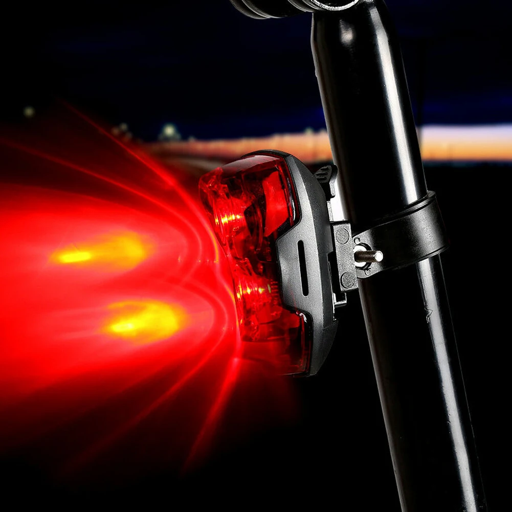

Bike Bicycle light Rechargeable LED Taillight USB Rear Tail Safety Warning Cycling light Portable Flash Light Super Bright