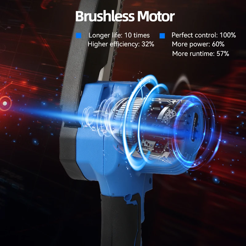 PRO PSBS2102 бензопила Цепная пила PROSTORMER аккумуляторная бесщеточная электрическая