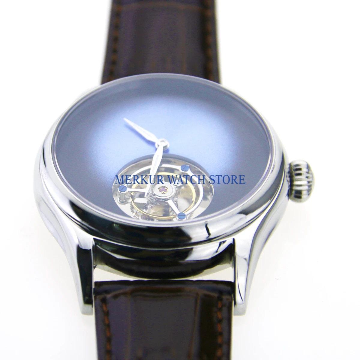 Sugess мужские часы Механические чайки Ханчжоу Высокая Beat Tourbillon движение Skelenton роскошное платье позолоченный черный циферблат