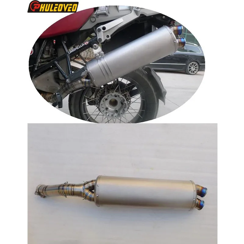 

Титан сплав R1200GS 04-09 13-19 мм Глушитель выхлопных газов Mid трубы мотоцикла глушитель выхлопной трубы ссылку для R1200GS 04-09 13-19 Побег