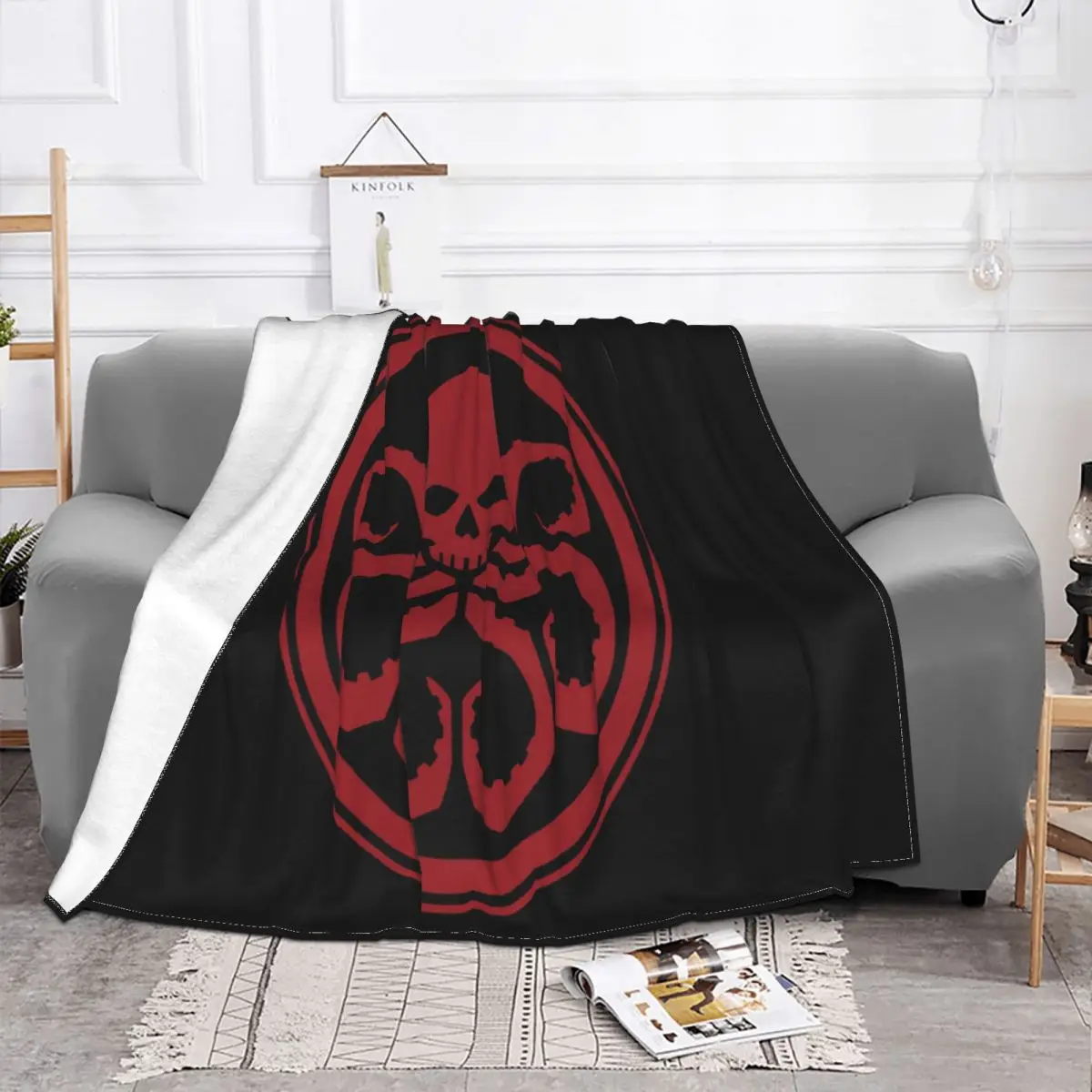 The агент Гидры Of Shield Manta para cama colcha manta a cuadros de muselina camas | Дом и сад