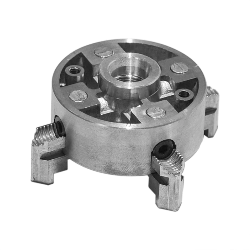 

1pcs 4 Jaw Chuck Z011A for Metal Mini Lathe M12x1mm Threaded Back 1.8~56mm/12~65mm Collet Lathe Accessory