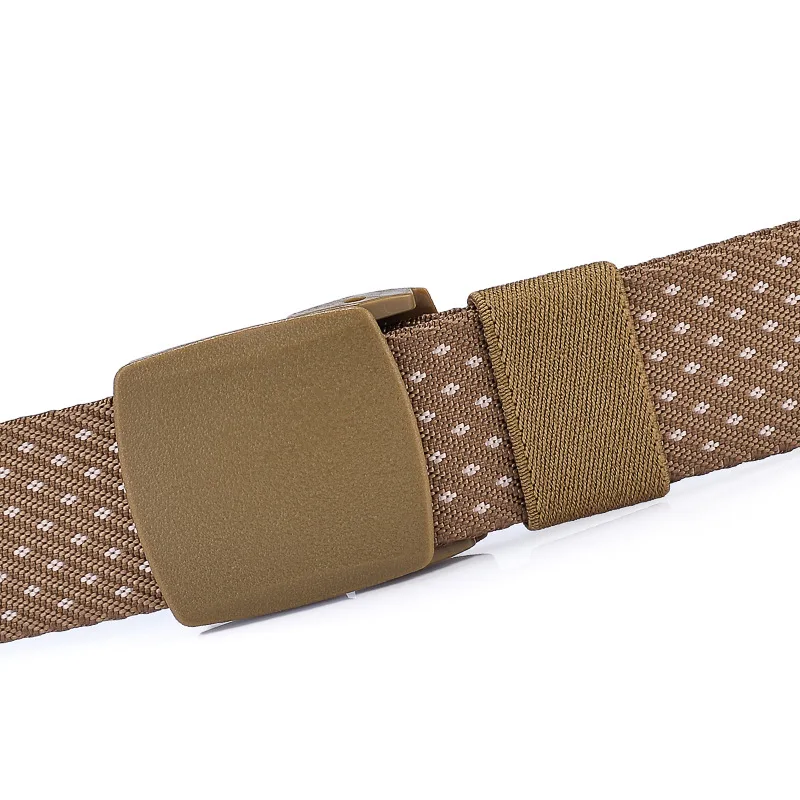 Мужские повседневные холщовые ремни из чистого нейлона деловые модные для