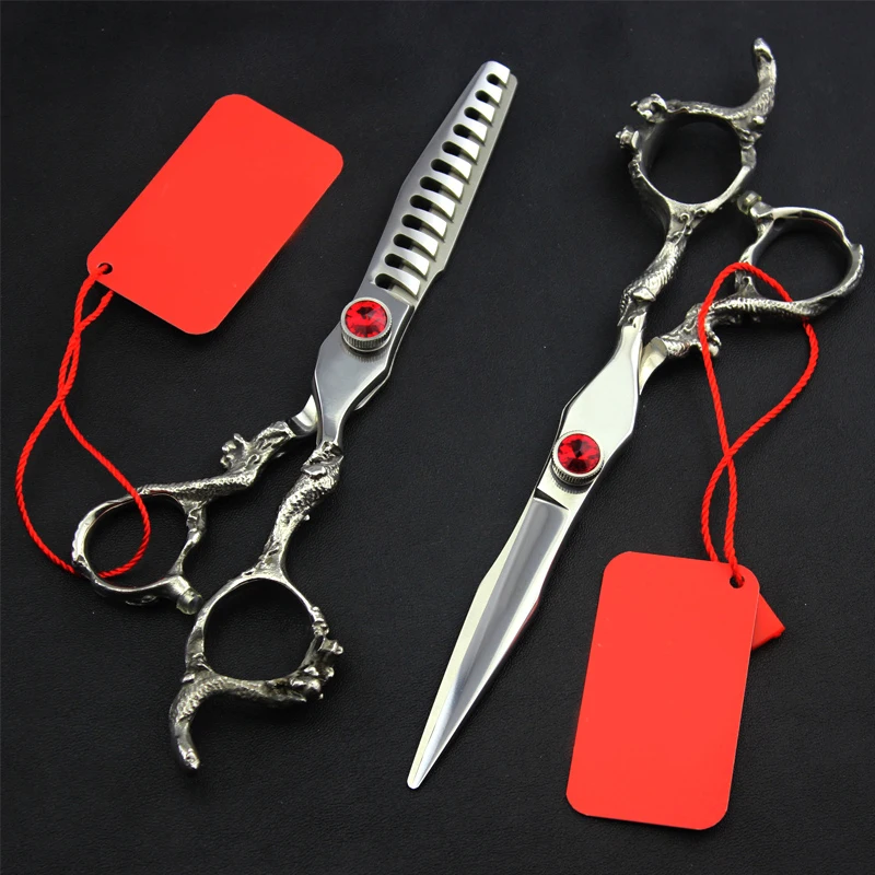 Профессиональные Парикмахерские ножницы из японского материала 440C 6 0 дюйма