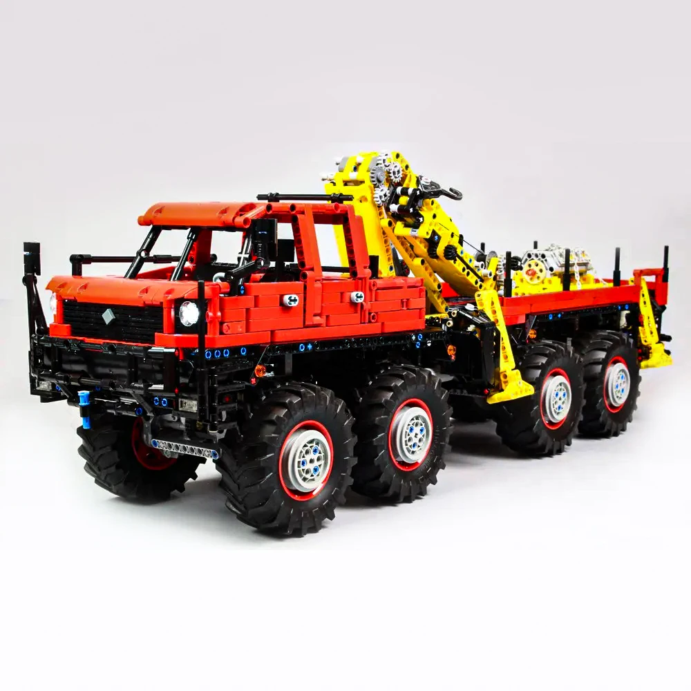 

Креативный эксперт высокотехнологичный шарнирный внедорожный грузовик 3068 шт. формула гоночного внедорожника GTE RSR Moc модульные блоки конст...