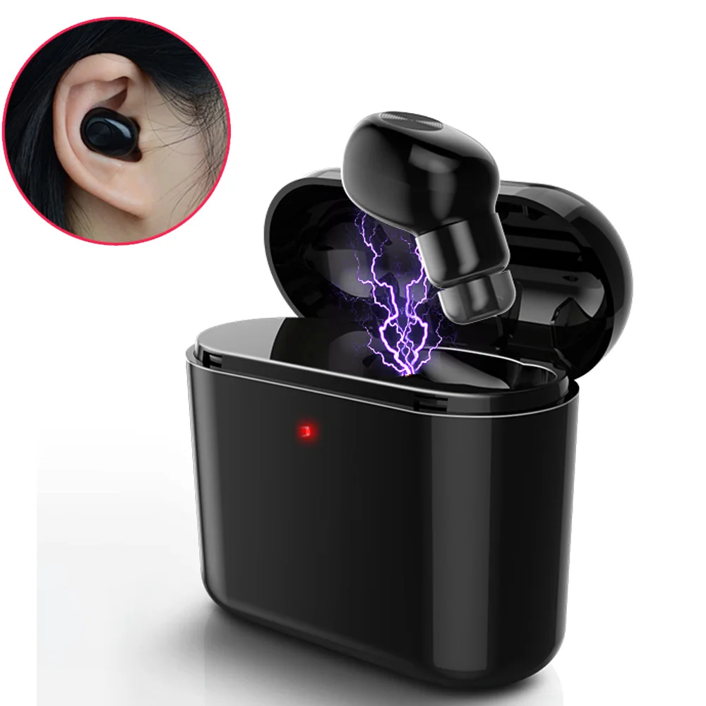 Беспроводные Bluetooth наушники без использования рук невидимые мини вкладыши