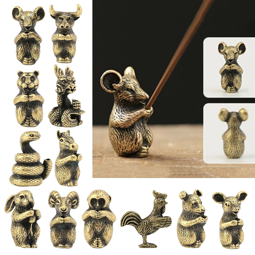 Статуя животного зодиака держатель для благовоний 0 2 см палка благовония