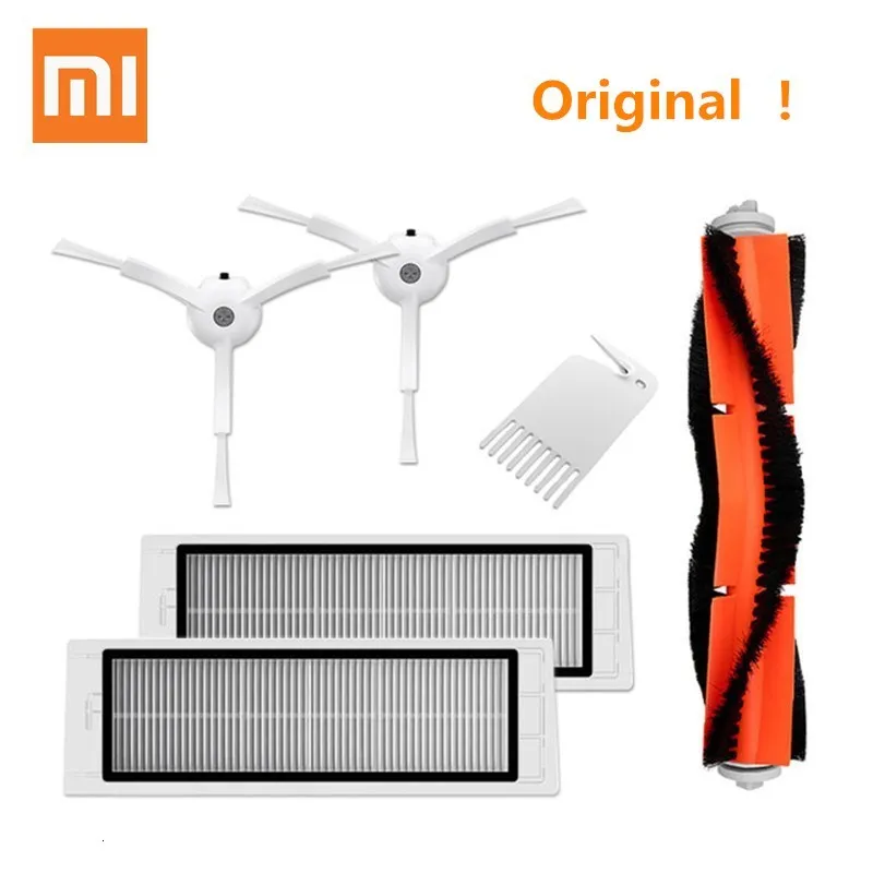 Набор деталей для робота пылесоса Xiaomi основная щетка с фильтром НЕРА боковая