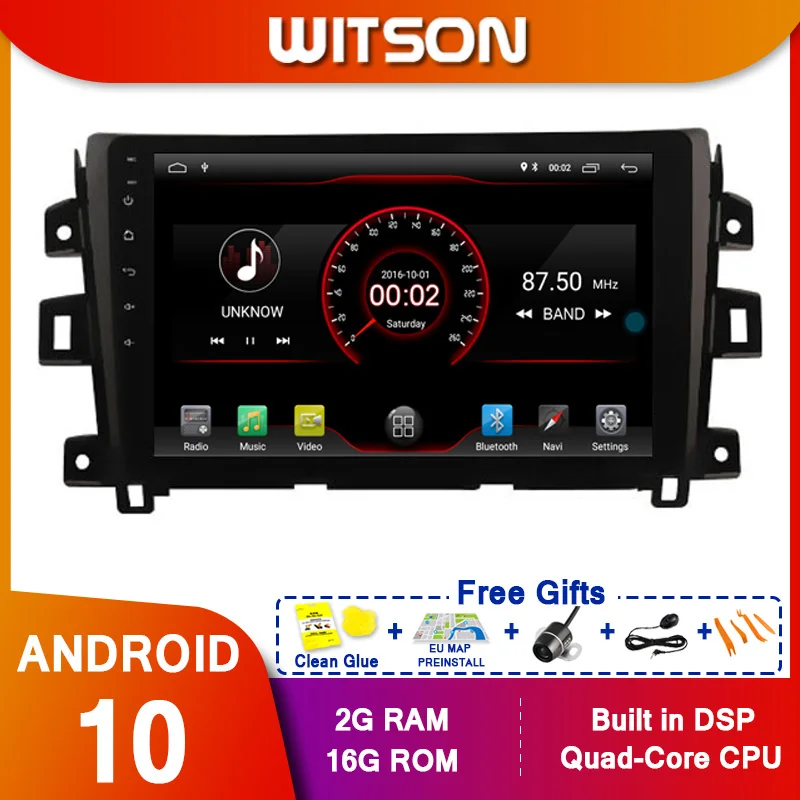 WITSON 10 2 &quotFULL HD сенсорный экран Android 0 Восьмиядерный Автомобильный GPS