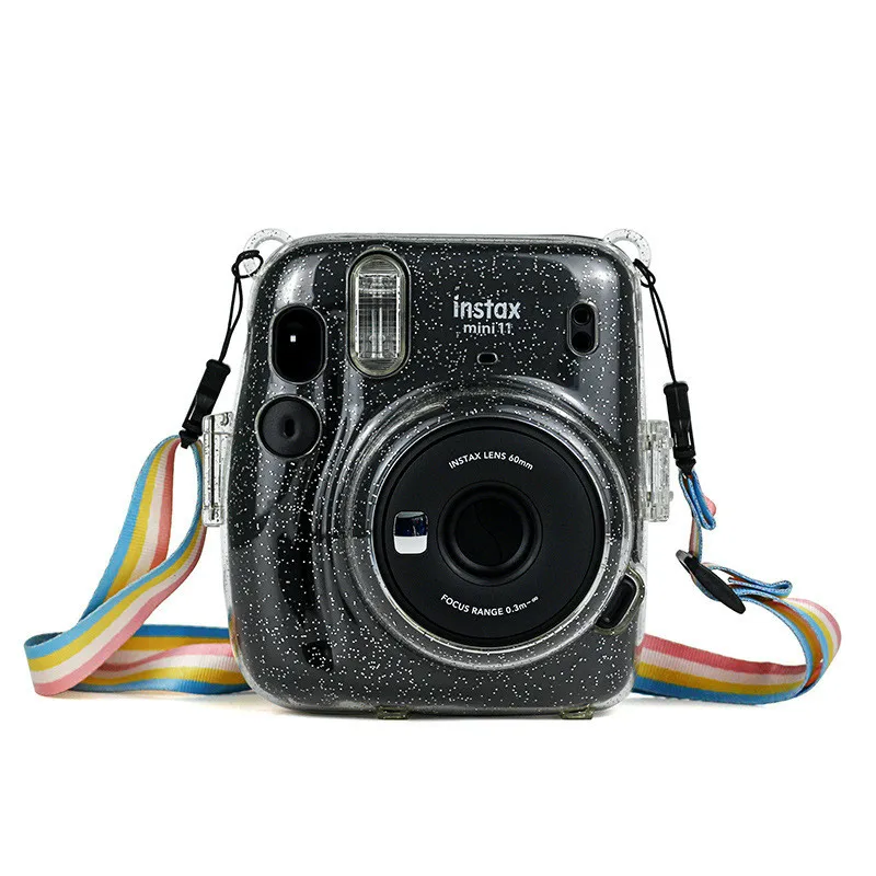 Прозрачный чехол для камеры Fuji Fujifilm Instax Polaroid Mini11 Mini 11|Сумки фото-/видеокамеры| |
