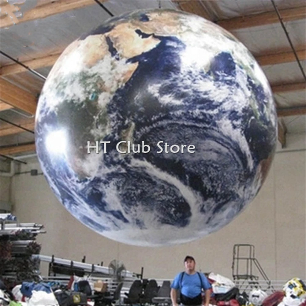 

Free Shipping 2m/3m/4m/5m Inflatable Earth Ball for Decoration Inflatable Advertising Inflatable Earth Globe Ball For Promotion