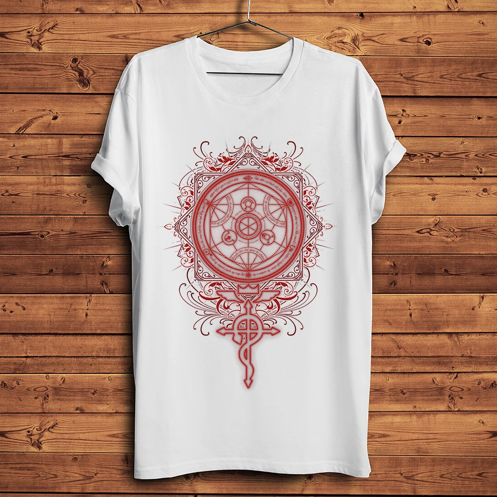 Arcane Alchemy Art Футболка мужская новая белая Повседневная homme крутая футболка с