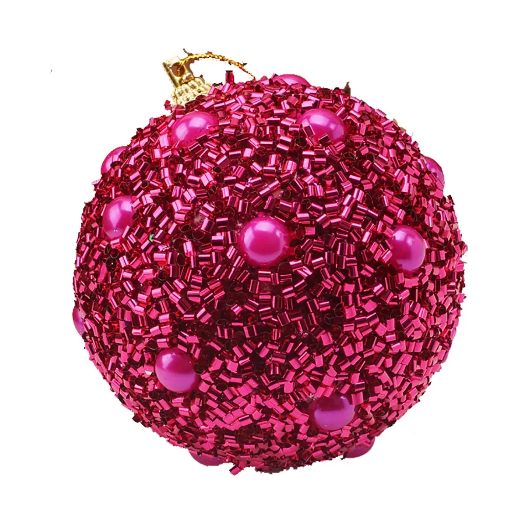 Рождественские блестящие шары из горного хрусталя украшение рождественской