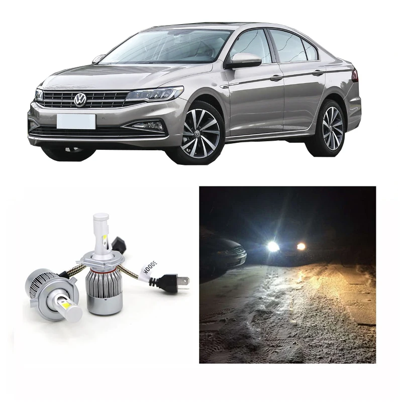 Edislight 12 В Автомобильные фары Led Canbus автомобильная лампа H4 Дальний и ближний свет