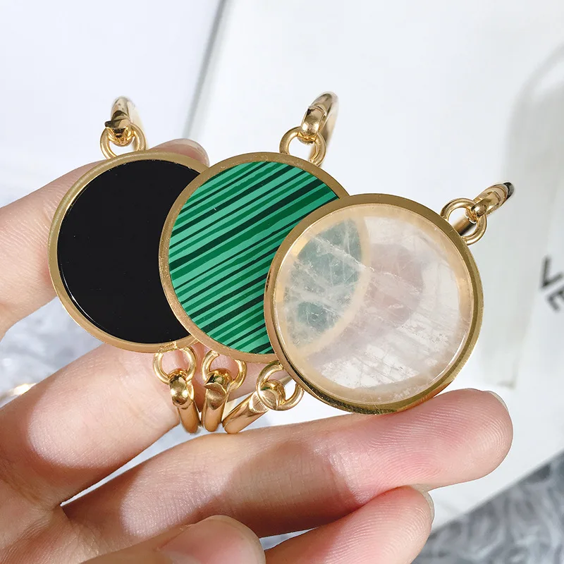 

2020 luxury jewelry fashion gold plated bangle natural shell bracelets bangle for women the best gift