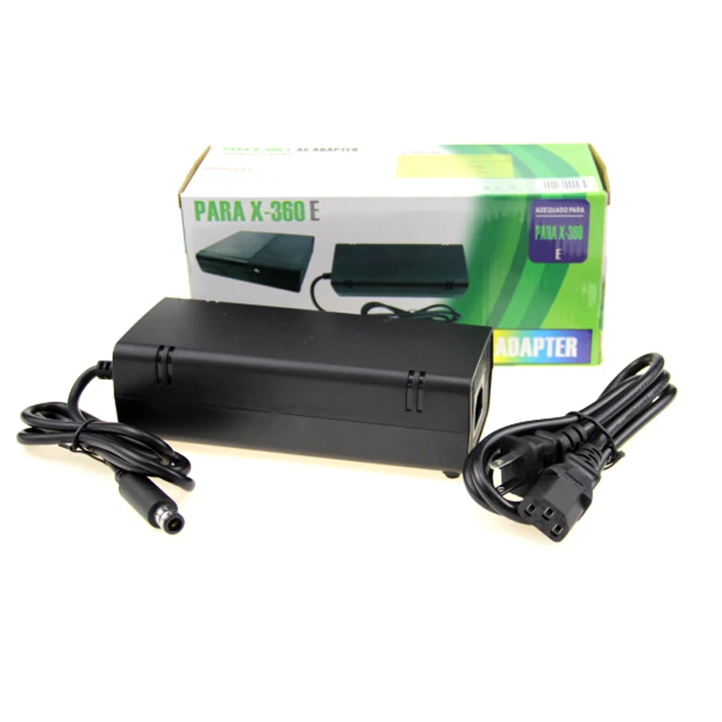 

Штепсельная Вилка стандарта США/ЕС, домашний настенный источник питания, адаптер переменного тока, Кабель-адаптер для Microsoft Xbox 360 E 360e, консол...