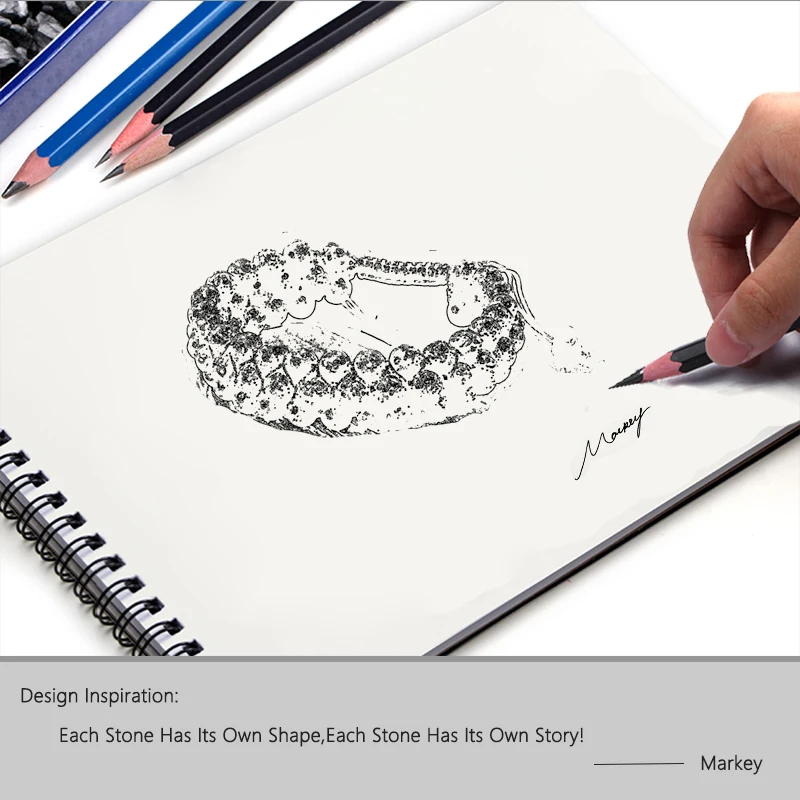 2020 новый дизайн мужские и женские браслеты из натурального камня с бусинами три