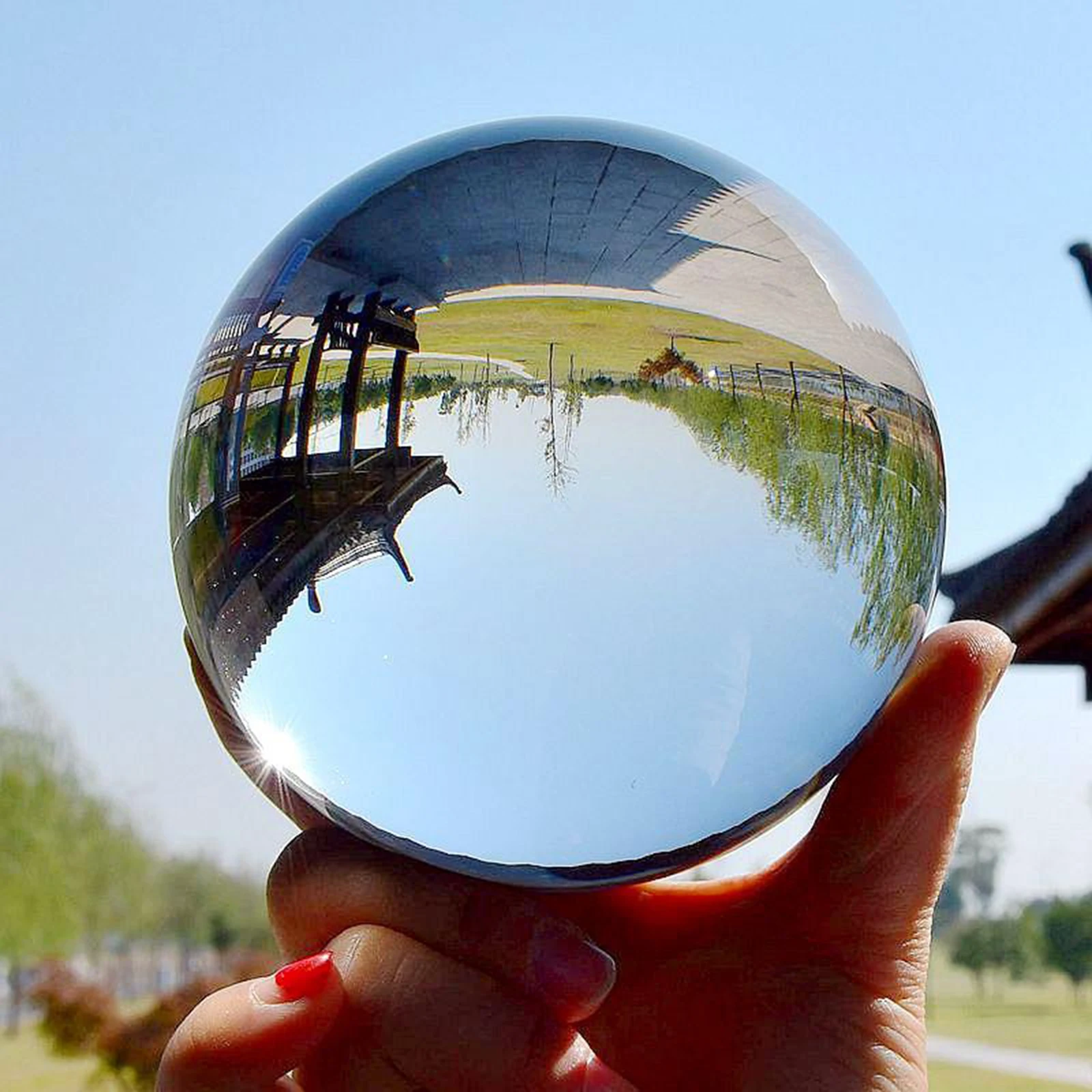 

Photograph Crystal Ball Sphere, K9 Crystal Ball 100/120m, Decorative and