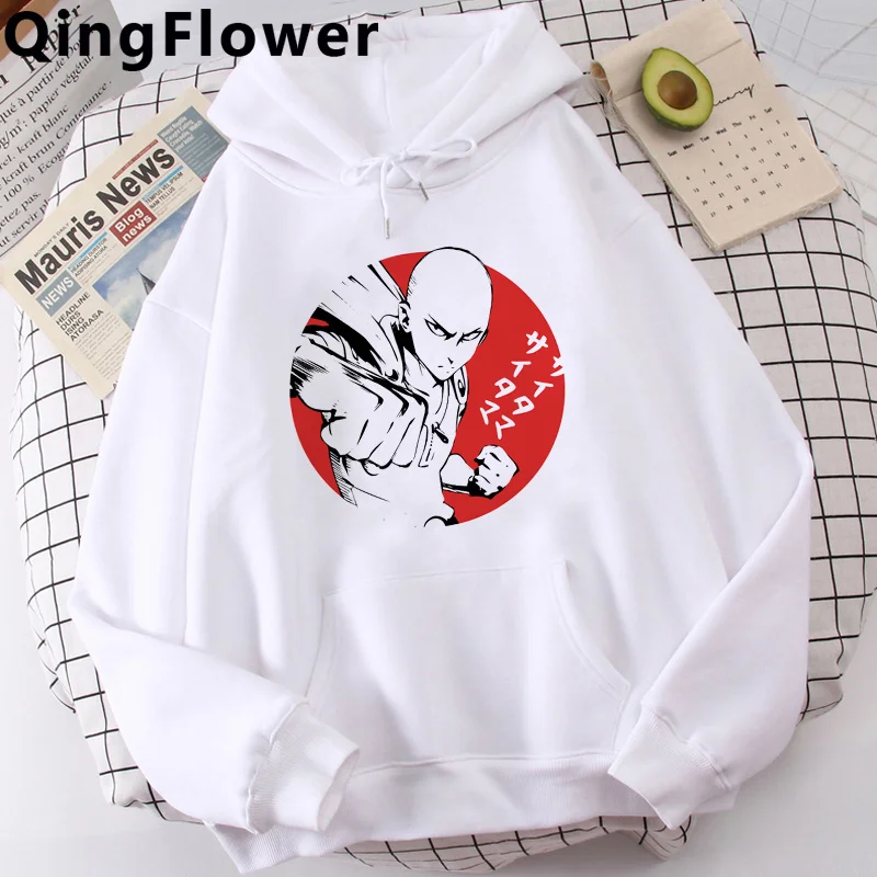 

One Punch Man Saitama hoodies men printed anime men clothing pullover printed graphic
