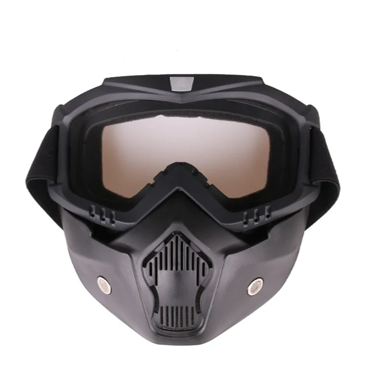 SJ-Maurie 1 Set Windproof Winter Sports Anti-dust Skiing Goggles Separable Ski Mask Mens Sonwboard Motorcycle | Спорт и развлечения